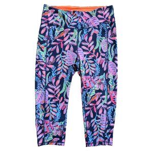 Lilly Pulitzer Luxletic Weekender Leggings Womens XL Youve Been Spotted